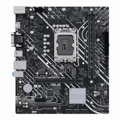 Placă de bază ASUS PRIME H610M-D D4, LGA1700, Intel B610, Micro-ATX