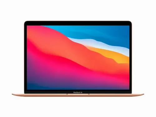 Laptop 13,3" Apple MacBook Air A2337, Auriu, M1 with 8-core CPU and 7-core GPU, 8GB/256GB, Mac OS Big Sur