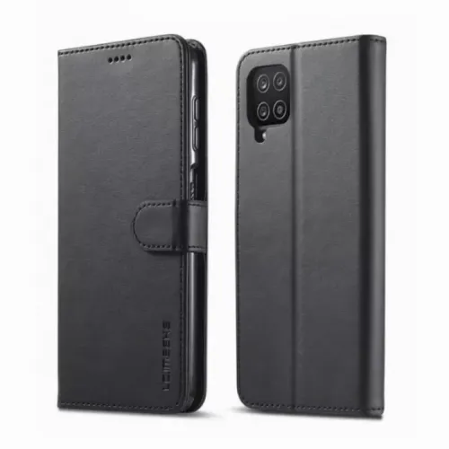 Чехол книжка Xcover Galaxy M12 - Soft Book, Чёрный