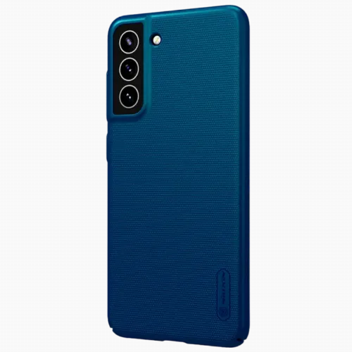 Чехол Nillkin Nillkin SAM. S21 FE, Frosted, Peacock Blue, Синий
