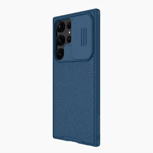 Husă Nillkin Galaxy S23 Ultra Camshield Pro, Albastru