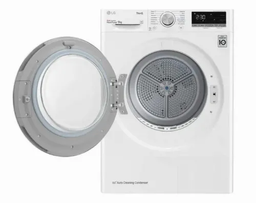 Uscător de rufe LG DC90V5V0W, 9, Alb