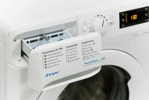 Mașină de spălat Indesit BWE 81282 L B, 8kg, Alb