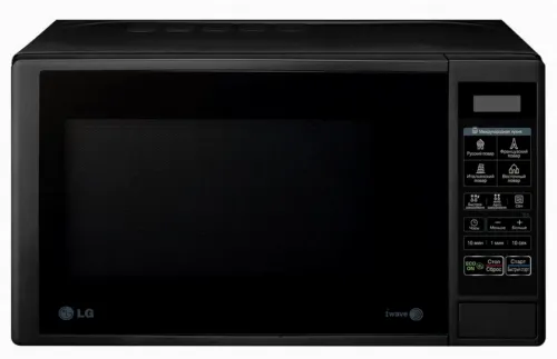 Cuptor cu microunde LG MS2042DB, Negru