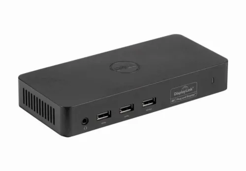 Stație Docking DELL D3100, Negru
