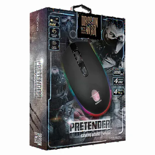 Gaming Mouse QUMO Pretender, Negru