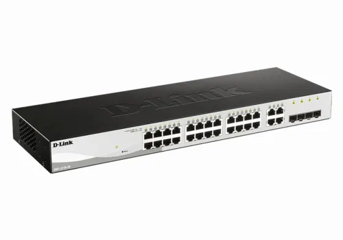 Switch de rețea D-Link DGS-1210-28, 24x 10/100/1000 Mbps