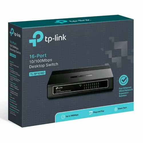 Switch de rețea TP-LINK TL-SF1016D, 16x 10/100 Mbps