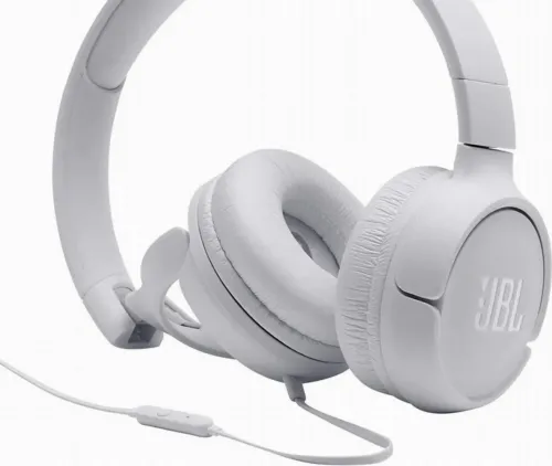 Căști JBL Tune 500, Alb