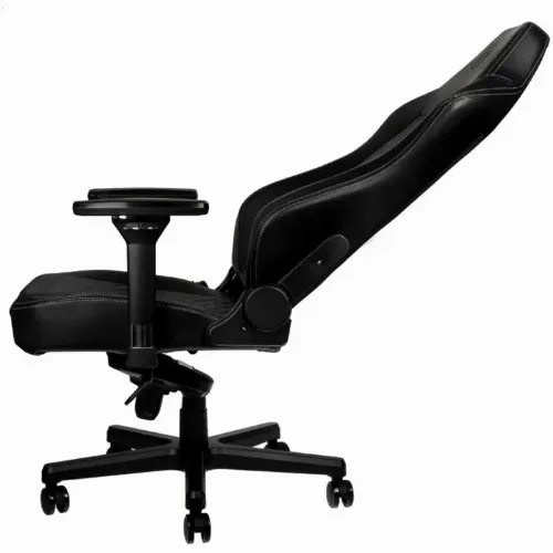 Scaun Gaming Noblechairs Hero, PU Piele, Negru/Alb