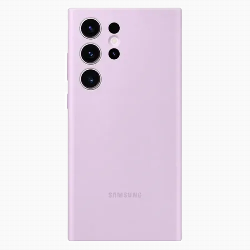 Чехол Samsung Silicone Cover for Galaxy S23 Ultra, Фиолетовый