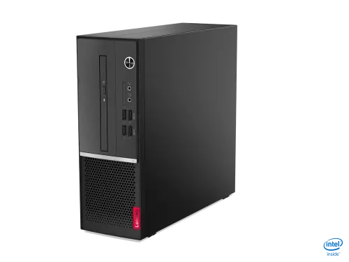 Sistem Desktop PC Lenovo Lenovo V50s 07IMB, SFF, Intel Pentium G6400, 4GB/256GB, Intel UHD Graphics 610, Fără SO