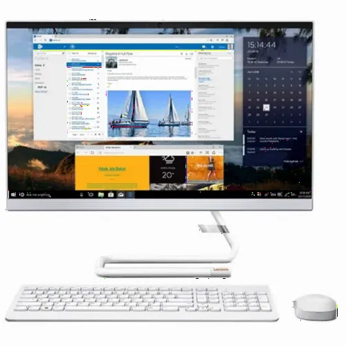 Computer All-in-One Lenovo IdeaCentre 3 22IMB05, 21,5", Intel Core i3-10100T, 8GB/256GB, Fără SO, White