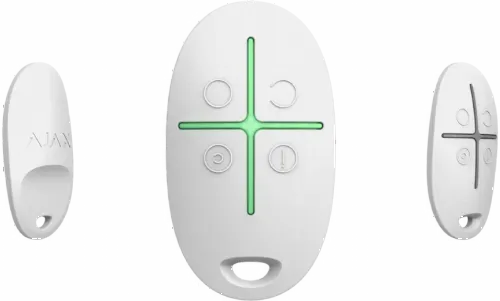 Buton de urgență Ajax SpaceControl, Alb