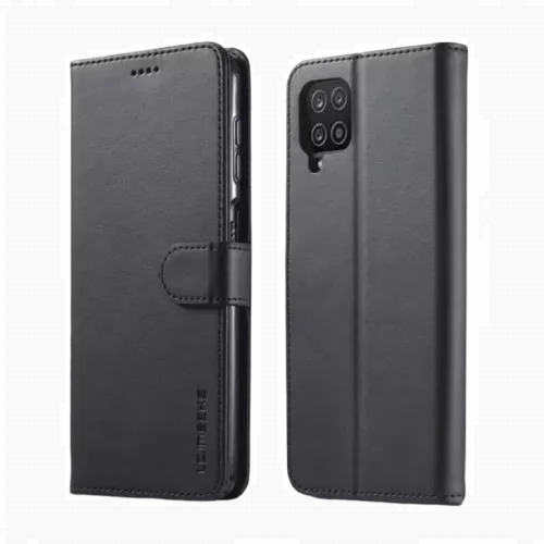 Чехол книжка Xcover Galaxy M12 - Soft Book, Чёрный