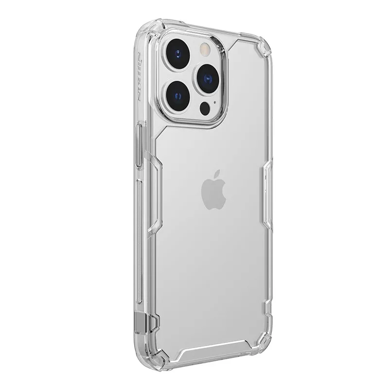 Чехол Nillkin iPhone 13 - Ultra thin TPU - Nature Pro Magnetic, Прозрачный