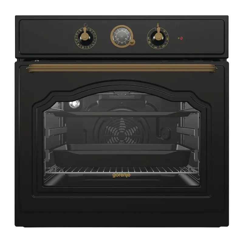 Электрический духовой шкаф Gorenje BO 7732 CLB, Чёрный