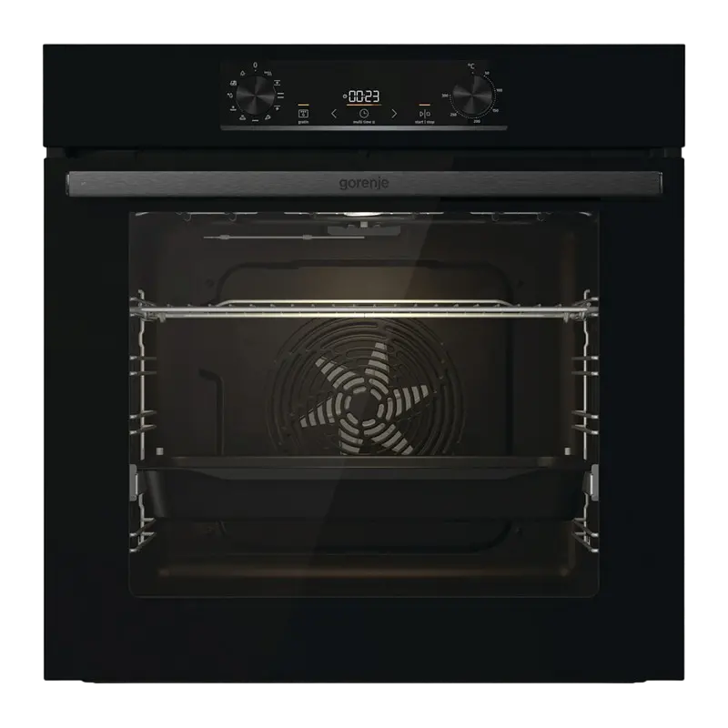 Электрический духовой шкаф Gorenje BO6735E05B, Чёрный