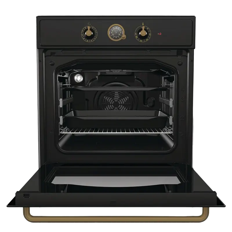 Электрический духовой шкаф Gorenje BO 7732 CLB, Чёрный