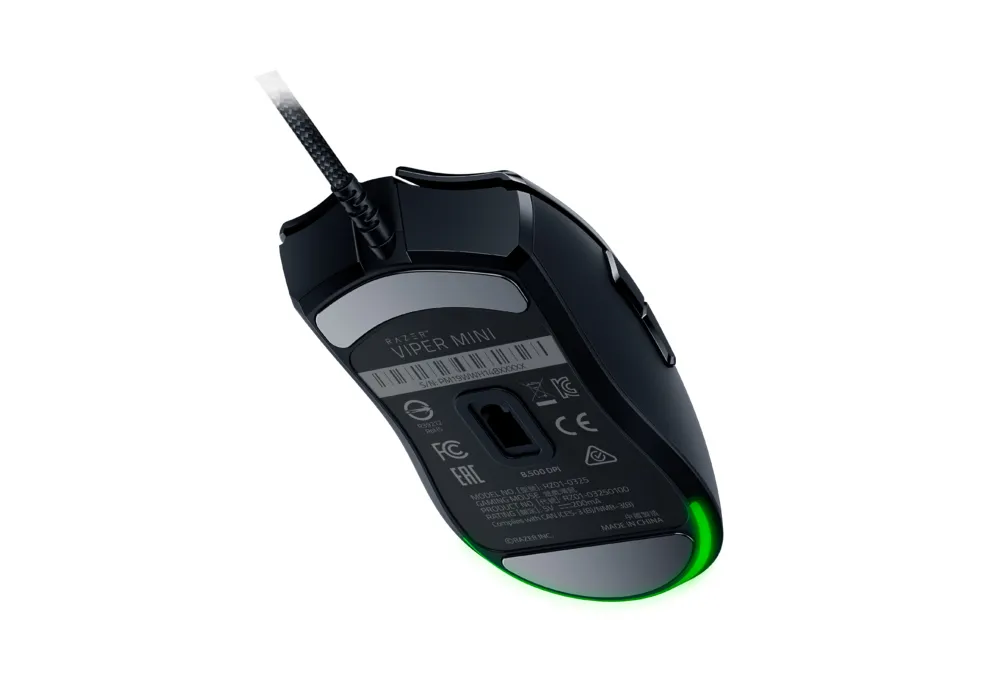 Gaming Mouse Razer Viper Mini, 8.5k dpi, 6 buttons, 35G, 300IPS, Optical SW, 61g, RGB, USB, Black