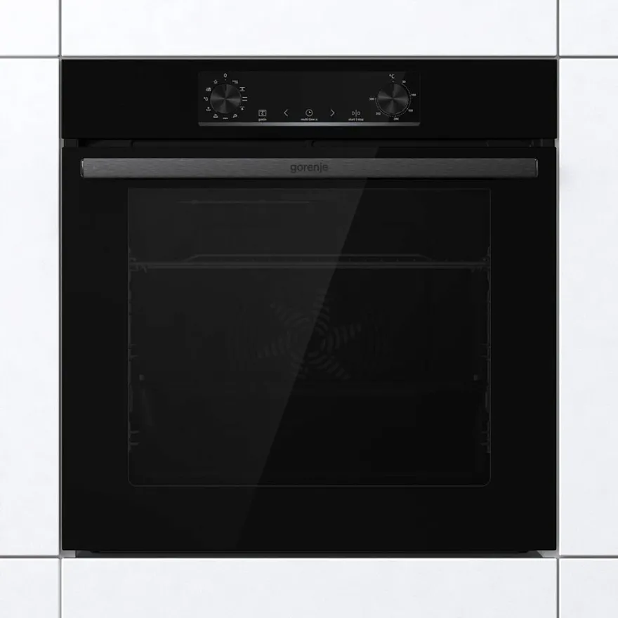Электрический духовой шкаф Gorenje BO6735E05B, Чёрный