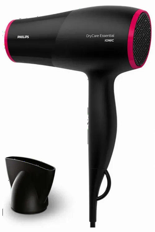 Фен Philips DryCare Essential BHD029/00, 1600 Вт, Чёрный