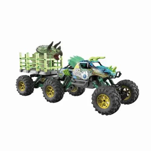 Jucărie cu telecomandă Crazon 333-ZL21142, 1:14, Verde 