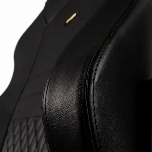 Scaun Gaming Noblechairs Hero, Piele naturală, Negru
