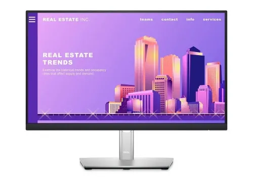 21,5" Monitor DELL P2222H, IPS 1920x1080 FHD, Negru