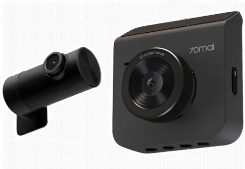 Автомобильный видеорегистратор 70mai Dash Cam A400, 2560 x 1440, Серый