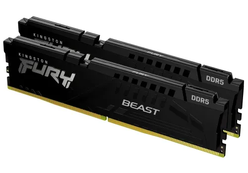 Оперативная память Kingston FURY Beast, DDR5 SDRAM, 6000 МГц, 16Гб, KF560C40BBK2-16