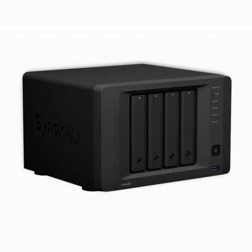 Stocare atașată la rețea SYNOLOGY DVA3221, Negru