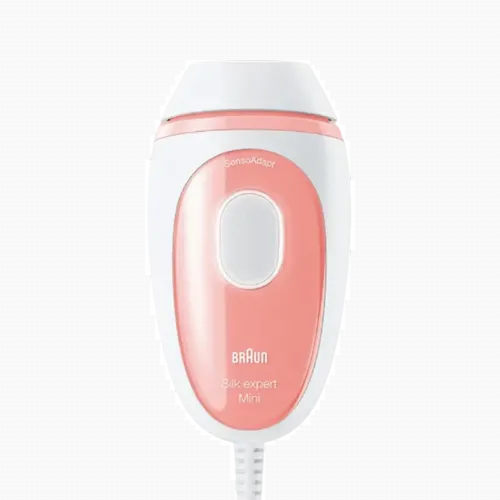 Fotoepilator Braun PL1000 Silk-expert Mini, Roz | Alb