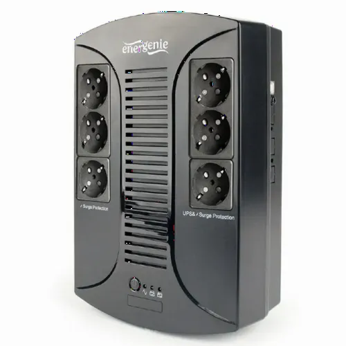 Источник бесперебойного питания Energenie EG-UPS-001, Линейно-интерактивный, 650VA, Башня