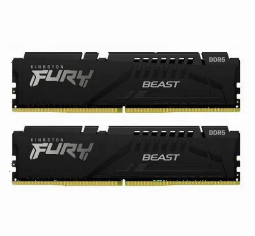 Memorie RAM Kingston FURY Beast, DDR5 SDRAM, 6000 MHz, 64GB, KF560C40BBK2-64