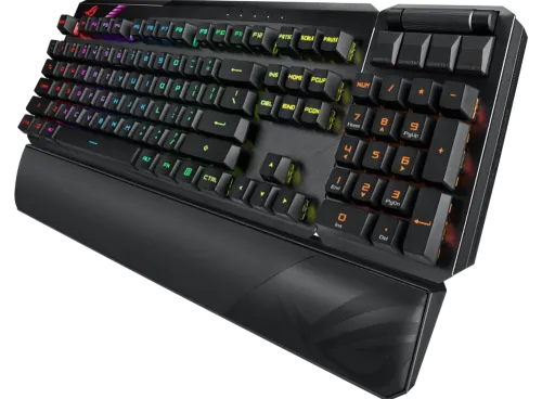 Wireless Gaming Keyboard Asus ROG Claymore II, Optical, Modular, RGB, 2.4 Ghz, US Layout