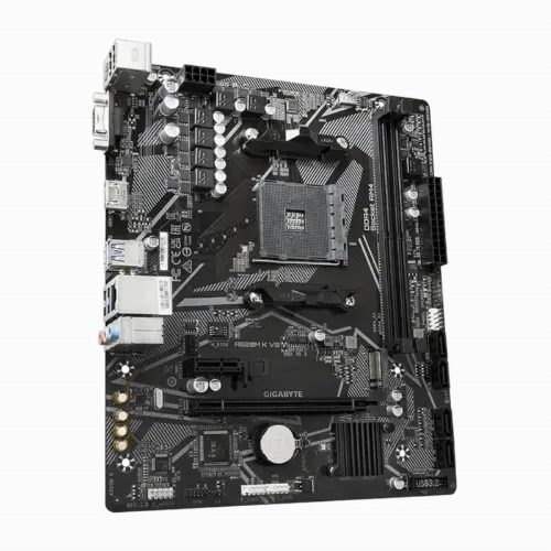 Материнская плата Gigabyte A520M K V2, AM4, AMD A520, Micro-ATX