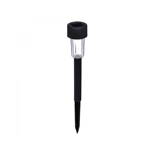 Lampa de gradina cu panou solar (picior negru)
