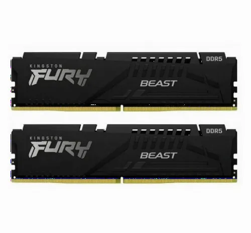 Memorie RAM Kingston FURY Beast, DDR5 SDRAM, 6000 MHz, 64GB, KF560C40BBK2-64