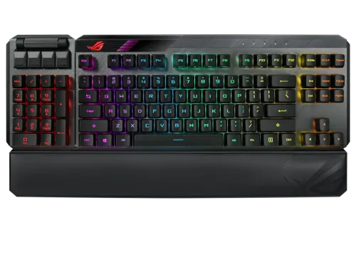 Wireless Gaming Keyboard Asus ROG Claymore II, Optical, Modular, RGB, 2.4 Ghz, US Layout