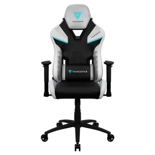 Игровое кресло ThunderX3 TC5, Искусственная кожа, Черный/Белый