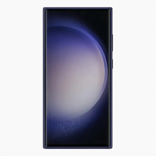 Чехол Samsung Silicone Cover Galaxy S23 Ultra, Темно-синии