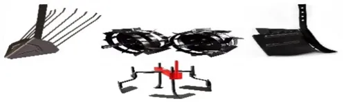SET Plug cartofi + plug reglabil+ roti metal motocultor + cultivator