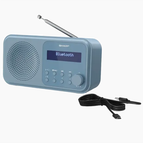Портативное радио Sharp DR-P420BLV01, Синий