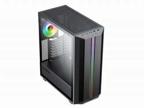Компьютерный корпус Gamemax Precision, Midi-Tower, ATX, Чёрный