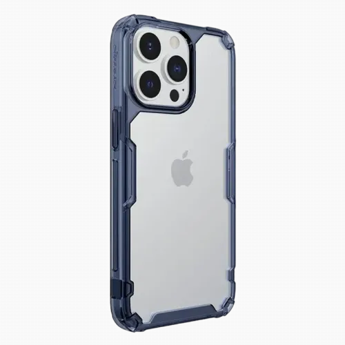 Чехол Nillkin iPhone 13 - Ultra thin TPU - Nature Pro Magnetic, Синий