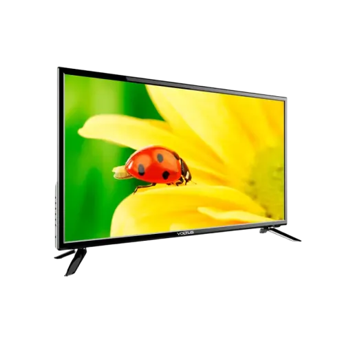 24" LED Телевизор VOLTUS VT-24DN4000, 1366x768 HD, Чёрный