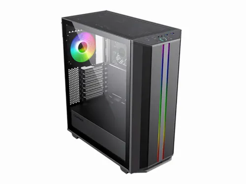 Компьютерный корпус Gamemax Precision, Midi-Tower, ATX, Чёрный