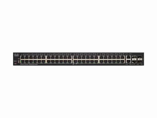 Switch de rețea Cisco SF250-48, 4x 10/100 Mbps, 4x SFP