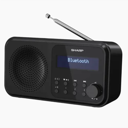 Портативное радио Sharp DR-P420BKV01, Чёрный